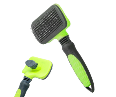 7 Hundebürste, Katzenbürste, Haustierbürste, Unterfellbürste, selbstreinigende Drahtbürste für langes und kurzes Fell